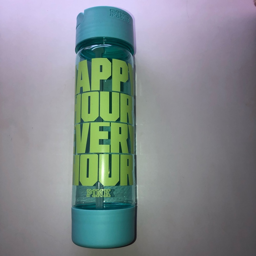 Vs pink water bottle happy hour every hour